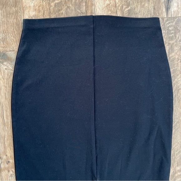 Active USA Black Midi Stretch Fitted Bodycon Pencil Skirt - Picture 6 of 15